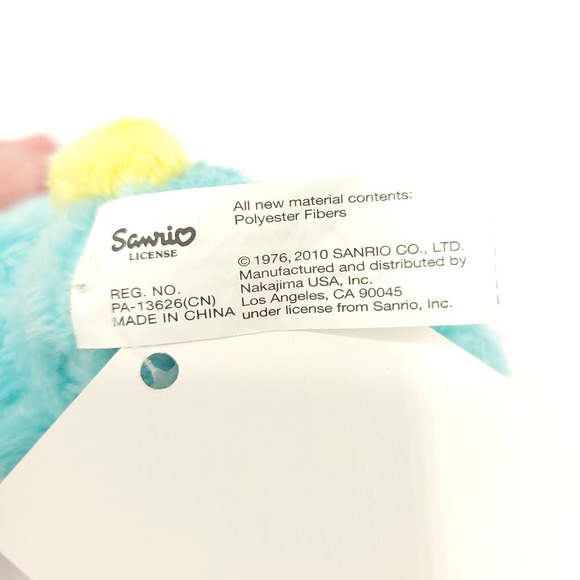 Hello Kitty Bunny Suit Authentic Sanrio 3" Plush 2010 New - Picture 5 of 5